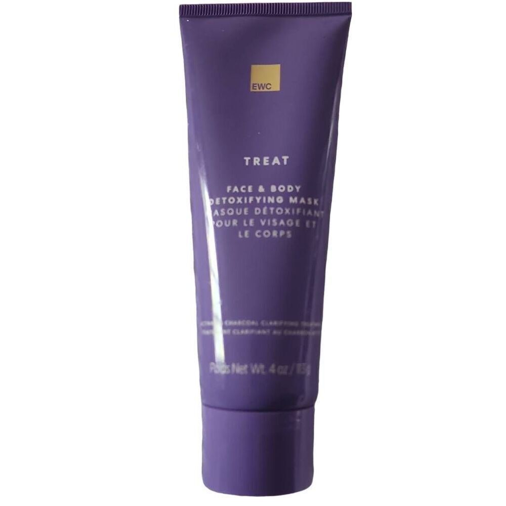 EWC Treat Face & Body Detoxifying Mask Activated Charcoal Treatment